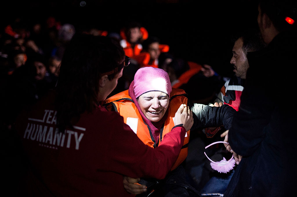 Greek Island Of Lesbos On The Frontline Of the Migrant Crisis