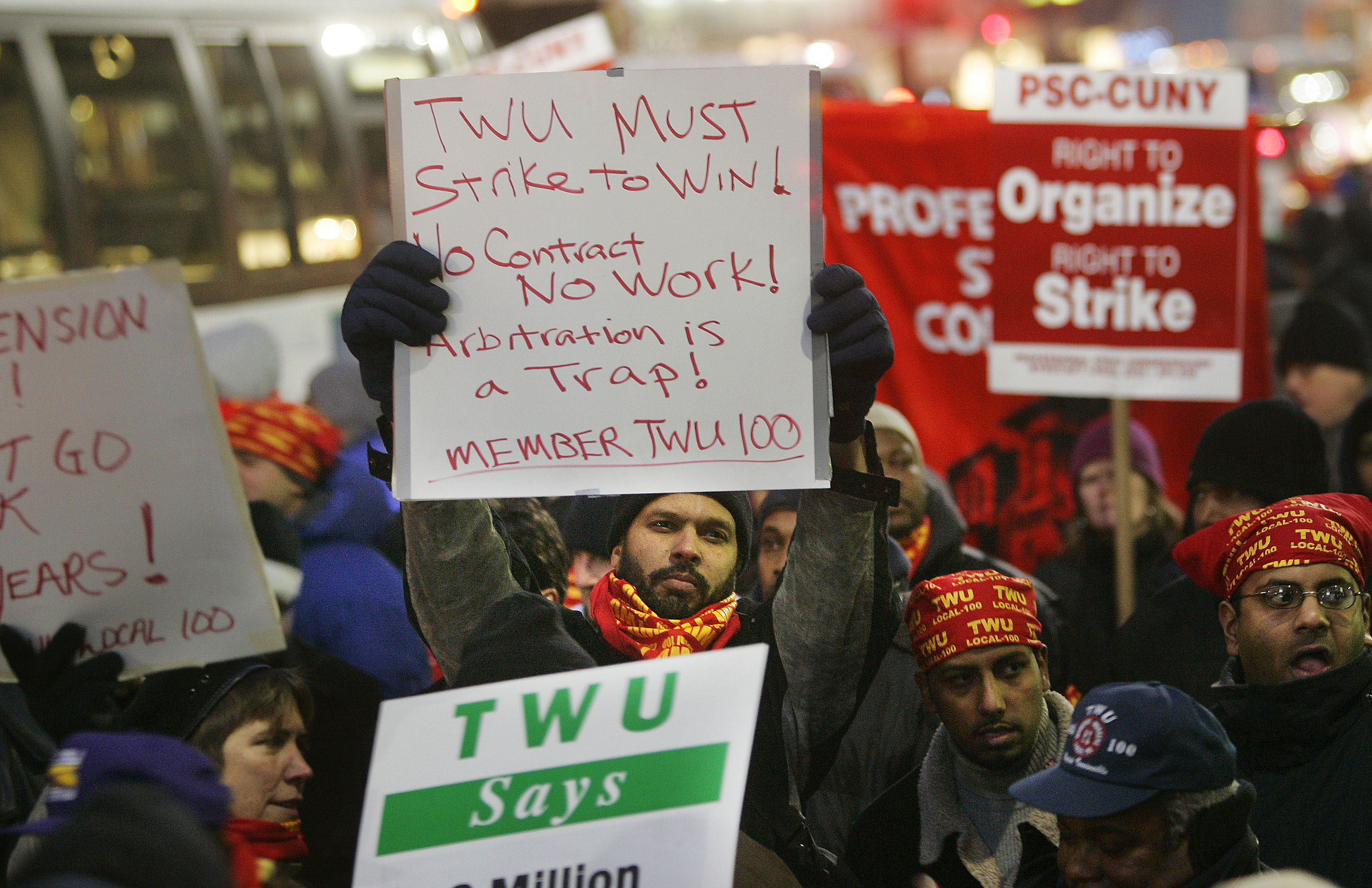 New York Braces For Possible Transit Strike