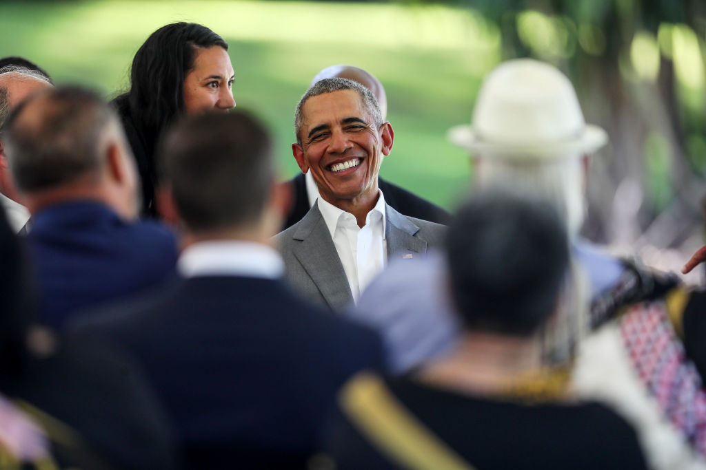 Barack Obama Visits New Zealand