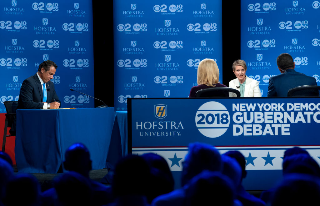Cuomo, NIxon Meet In Only Televised Primary Debate