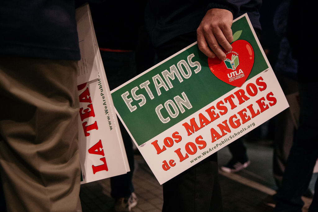 Los Angeles Teachers Strike Continues Into Second Week