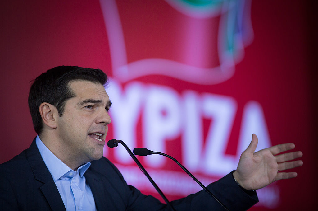 Syriza Party Rally Before This Weekend's General Election