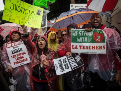 Los Angeles Teachers Go On Strike