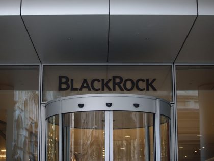 UK Headquarters Of BlackRock Investments Where The Former Chancellor Has Taken A Job