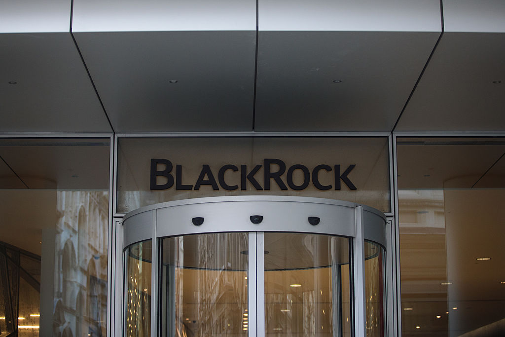 UK Headquarters Of BlackRock Investments Where The Former Chancellor Has Taken A Job