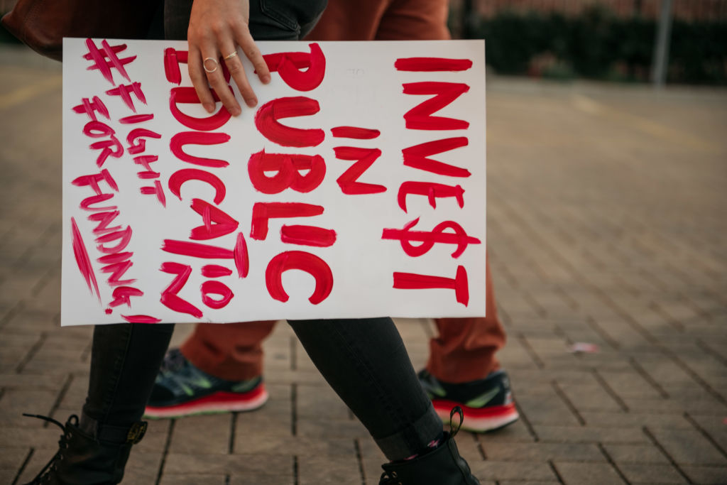 Sen. Bernie Sanders Joins Chicago Teachers Union Rally