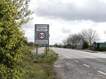 EU Referendum - The Border Lands Separating Northern And Southern Ireland