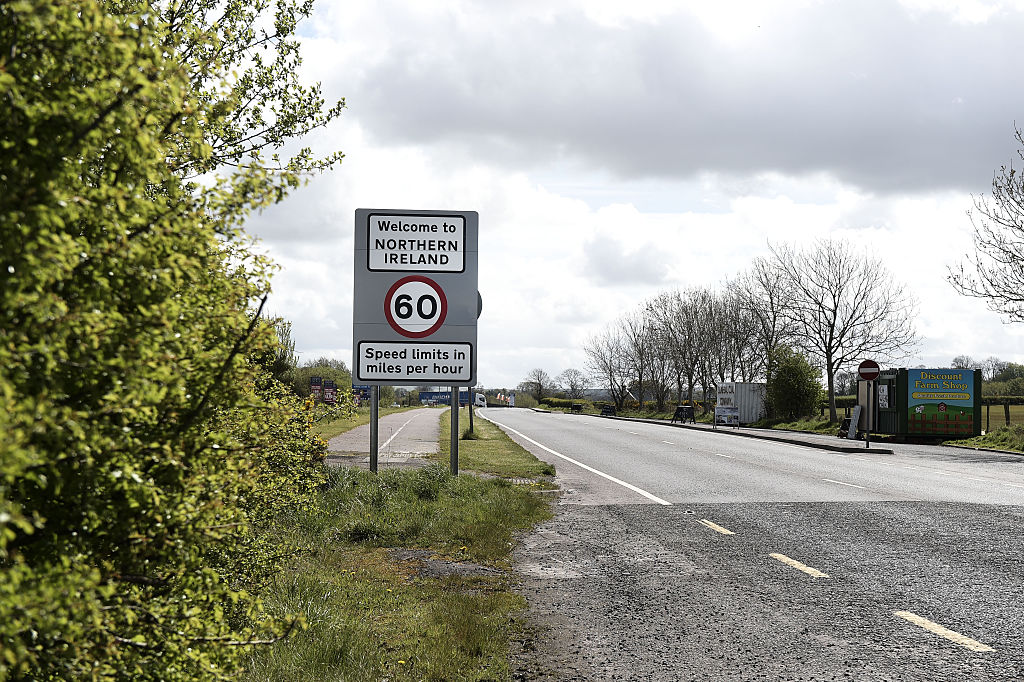 EU Referendum - The Border Lands Separating Northern And Southern Ireland