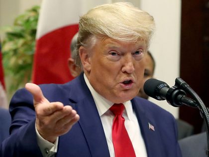President Trump Signs US-Japan Trade Agreements At The White House