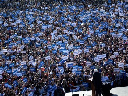 Bernie Sanders Returns To The Campaign Trail With A Rally In New York City