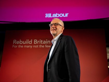 Labour Leader Corbyn Speaks At A Rally Following The Queen's Speech