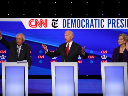Democratic Presidential Candidates Participate In Fourth Debate In Ohio