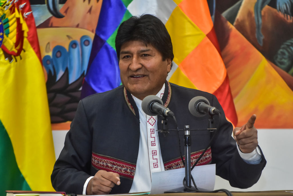 President Evo Morales Press Conference