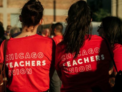 Sen. Bernie Sanders Joins Chicago Teachers Union Rally