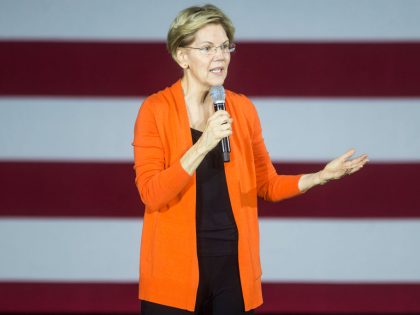 Presidential Candidate Elizabeth Warren Holds Town Hall In Norfolk, VA