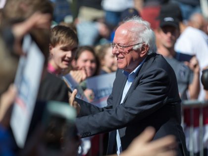 Bernie Sanders Tours Colleges In New Hampshire