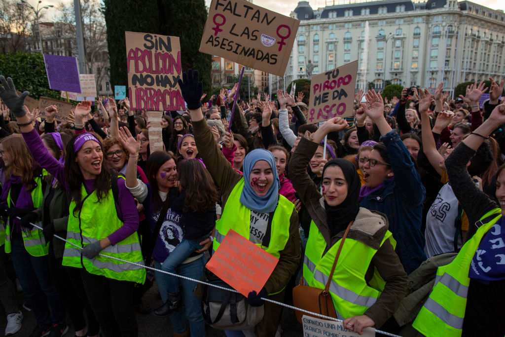 Women's Day In Madrid