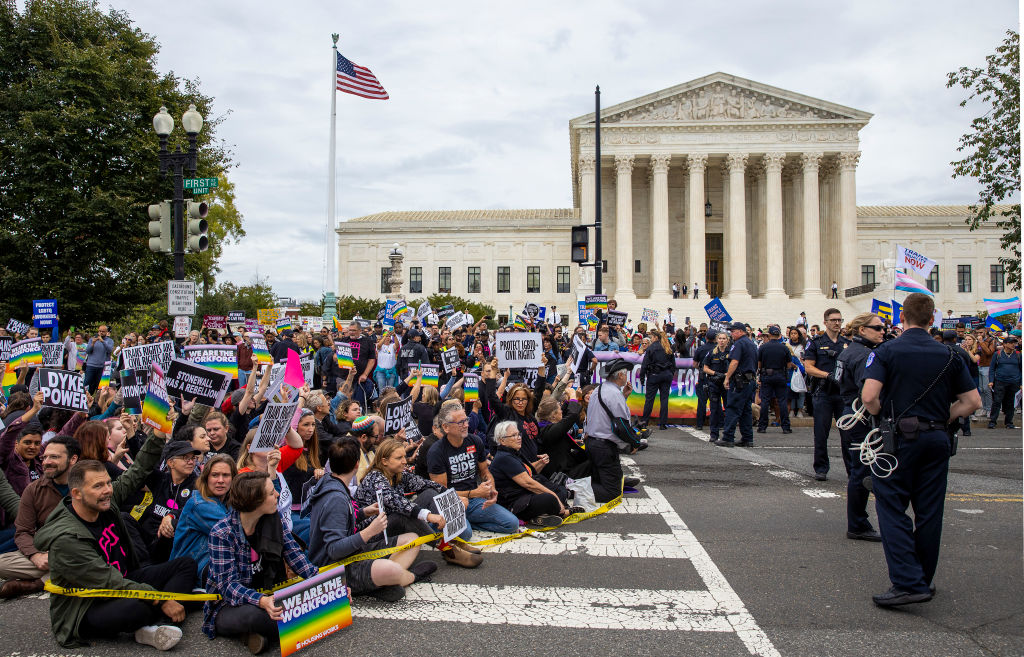Supreme Court Hears Arguments On Gender Identity Workplace Discrimination