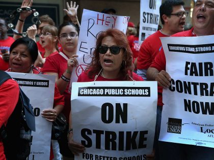 Chicago Teachers Go On Strike For First Time In 25 Years