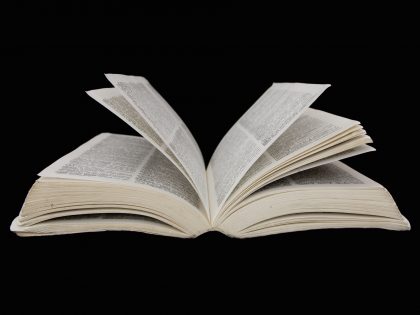 An open book