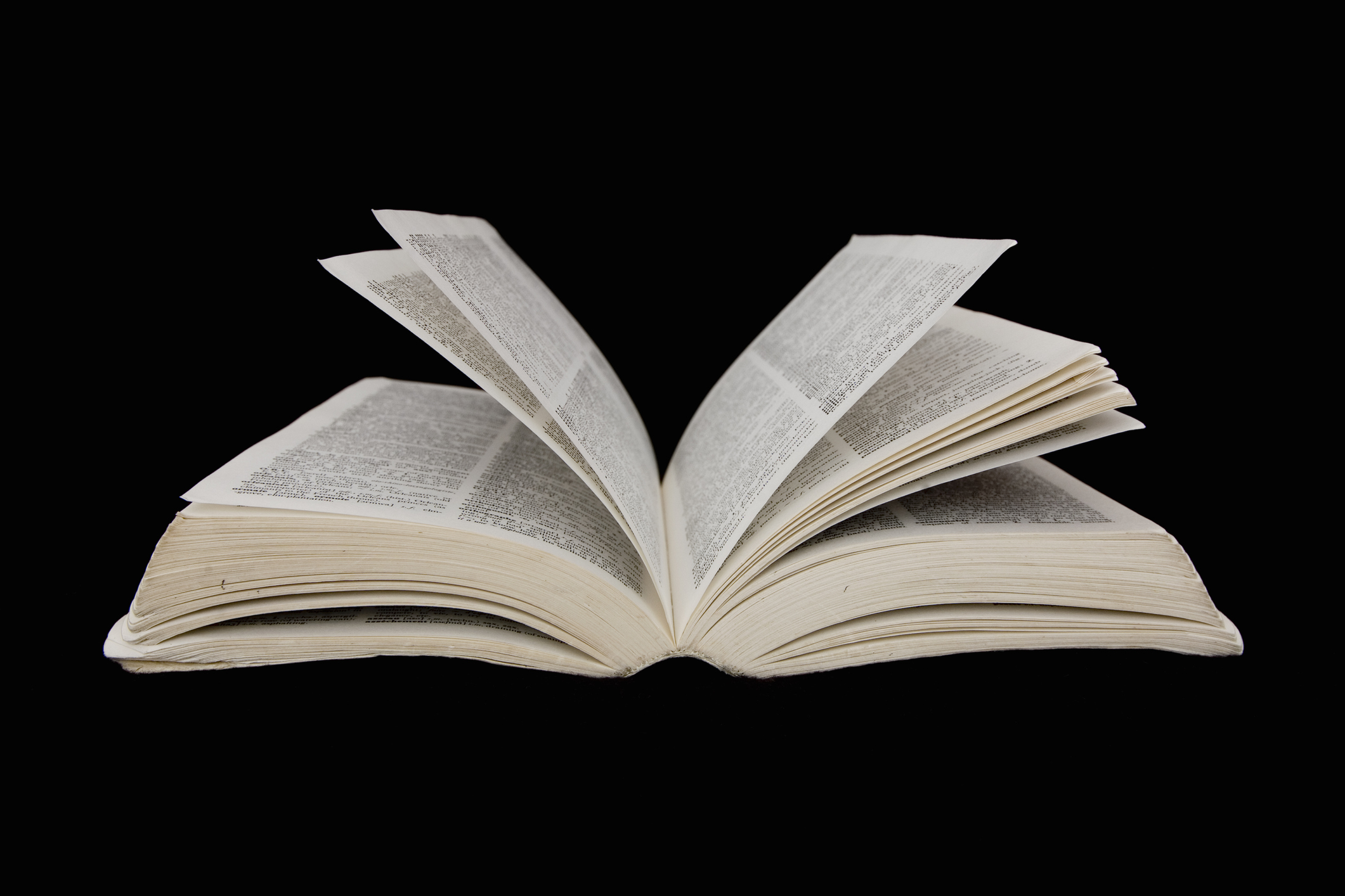 An open book