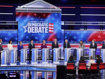 Democratic Presidential Candidates Participate In Debate In Atlanta, Georgia