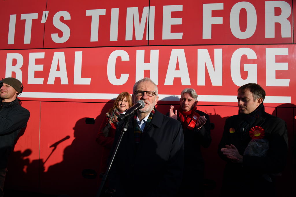 Jeremy Corbyn Campaigns for Labour In Scotland