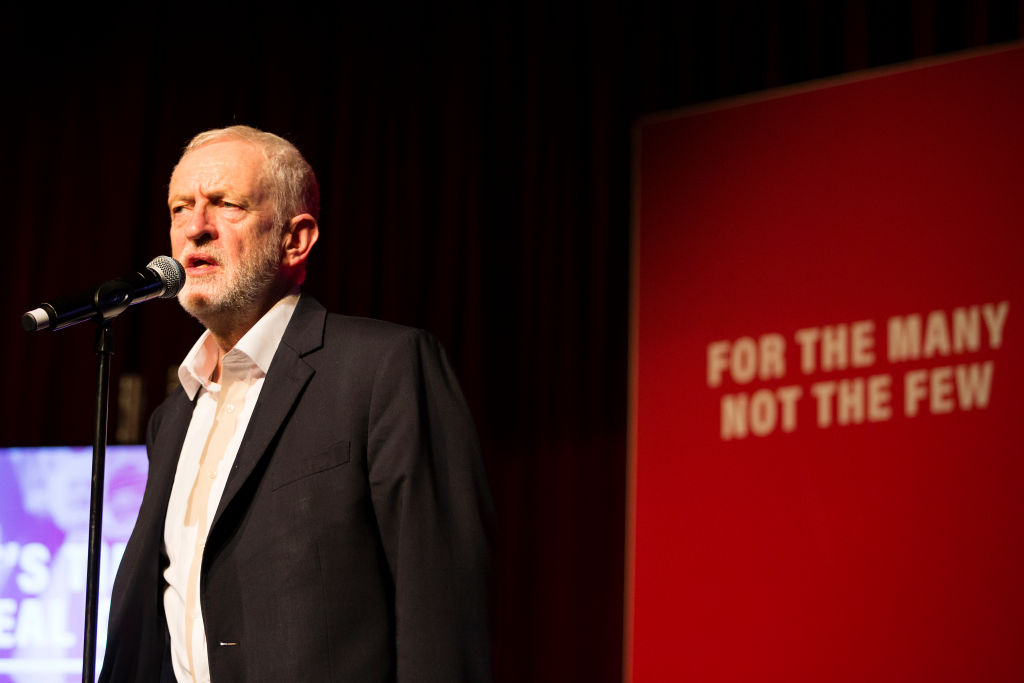 Jeremy Corbyn Addresses Climate Change Rally