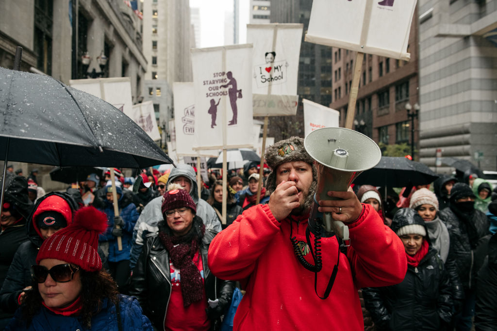 Teachers Rally For Missed Days After Deal Is Reached In Chicago Strike