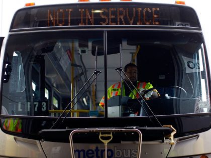 DC Public Buses Disinfected To Protect Against Flu Viruses