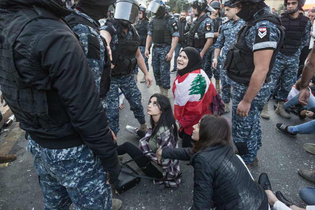 Pro And Anti Government Protests Continue  In Lebanon