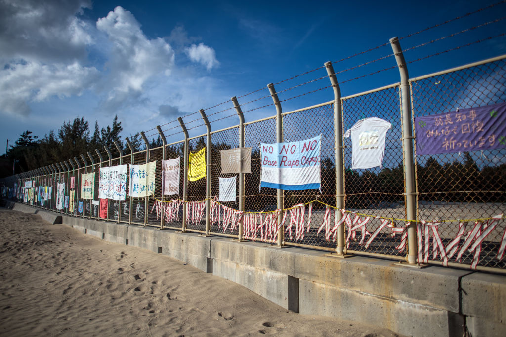 Protests Against U.S Military Presence on Okinawa