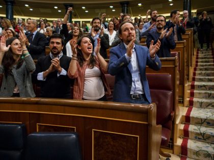 No-confidence Motion At Spanish Parliament