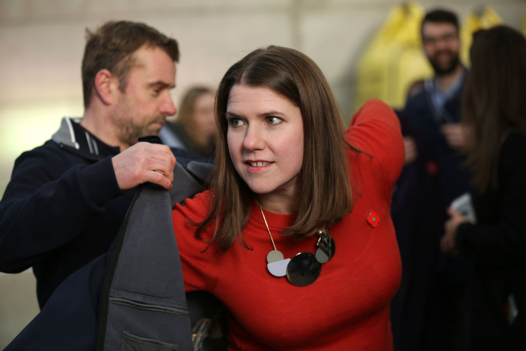 Jo Swinson Campaigns In Fife With Liberal Democrat Scotland Leader