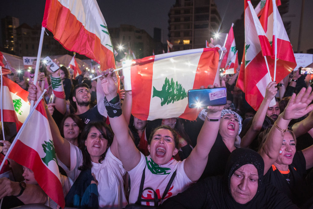 Pro And Anti Government Protests Continue In Lebanon