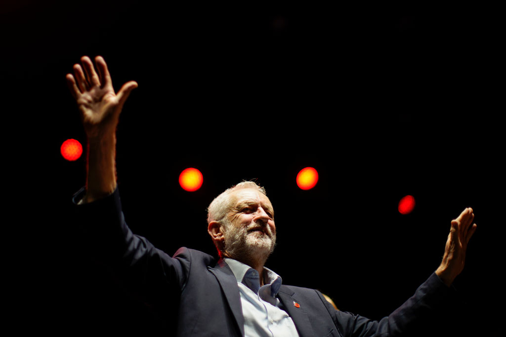 Jeremy Corbyn Addresses Manchester Campaign Rally