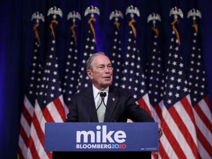 Democratic Presidential Candidate Mike Bloomberg Meets Voters And Elected Officials In Norfolk, Virginia