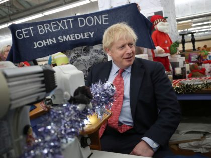 Boris Johnson Campaigns In The East Midlands