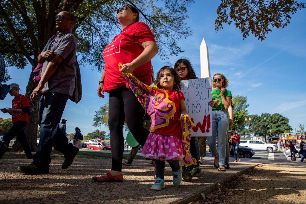 Thousands Of Americans Across The Country Participate In Global Climate Strike