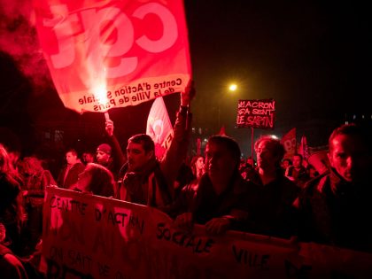 French Public Sector Workers Begin New Round Of Pension Strikes