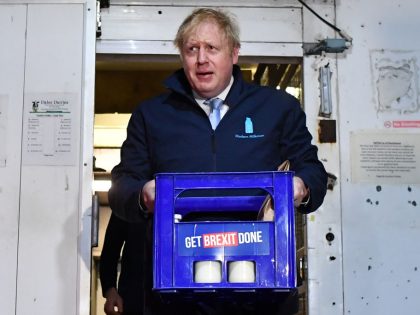 Boris Johnson Campaigns For Conservatives On Eve Of UK Election