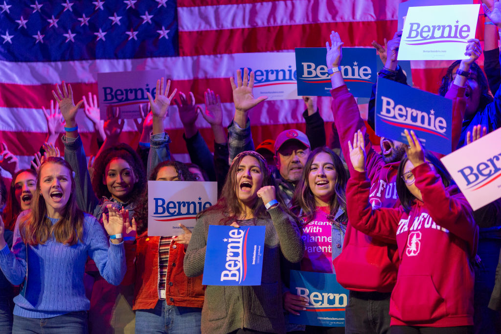 Democratic Presidential Candidate Sen. Bernie Sanders Holds Rally In Coachella Valley