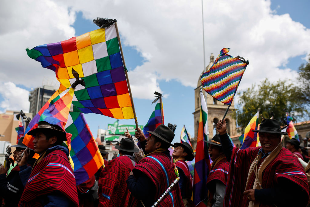 Supporters Of Evo Morales Protest In El Alto
