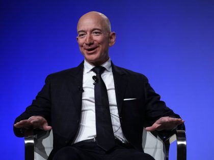 Amazon CEO And Blue Origin Founder Jeff Bezos  Speaks At Air Force Association Air, Space And Cyber Conference
