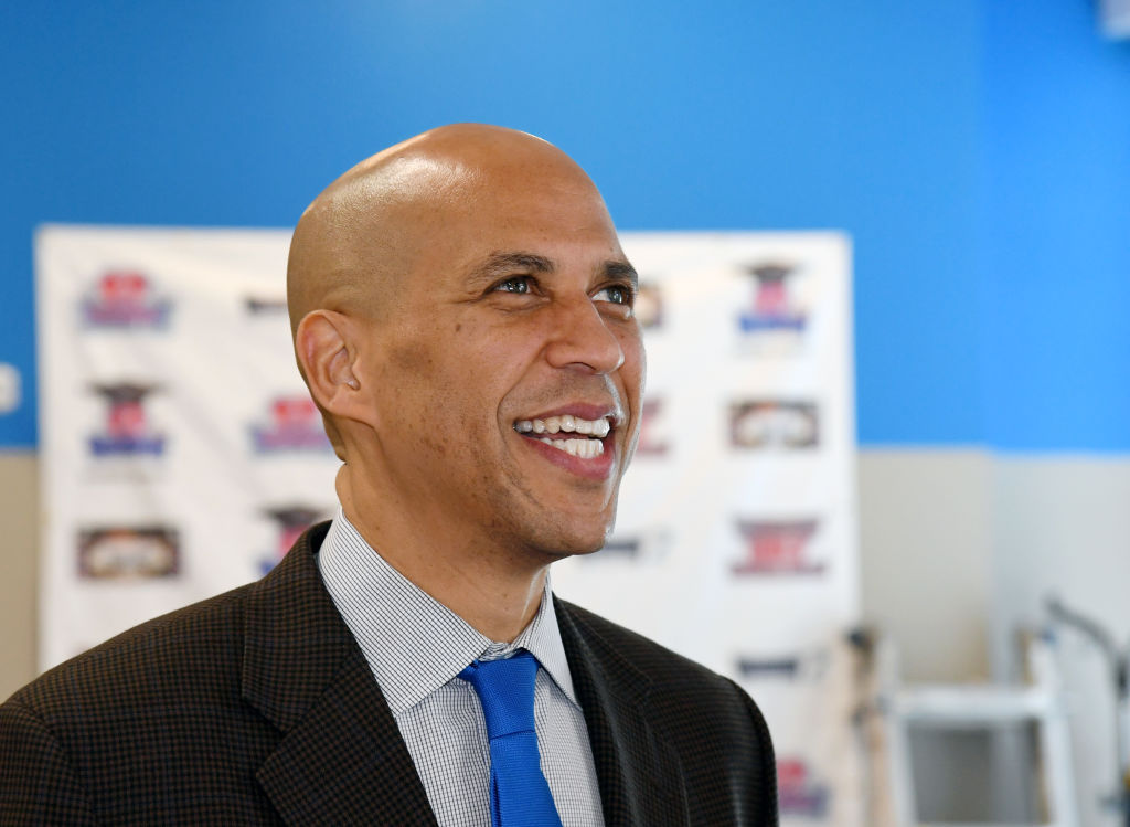 Sen. Cory Booker Campaigns For Nevada Democrats In Las Vegas