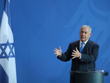 Netanyahu And Merkel Meet In Berlin