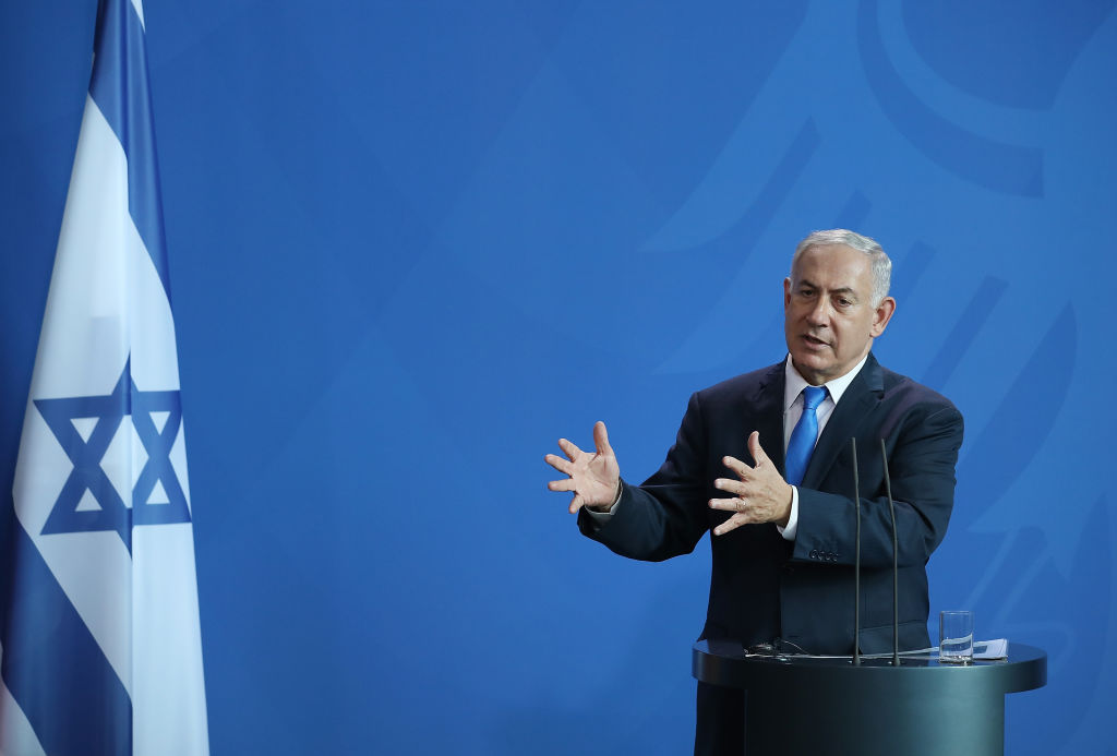 Netanyahu And Merkel Meet In Berlin