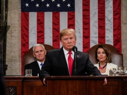 President Trump Delivers State Of The Union Address To Joint Session Of Congress