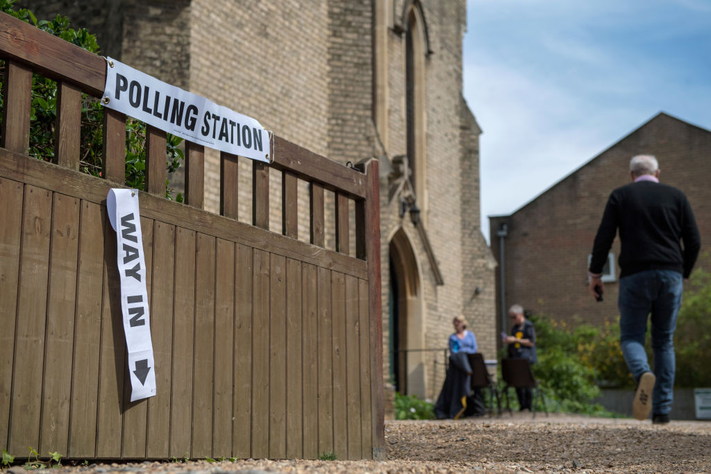 Voters Go To The Polls In The English Council Elections
