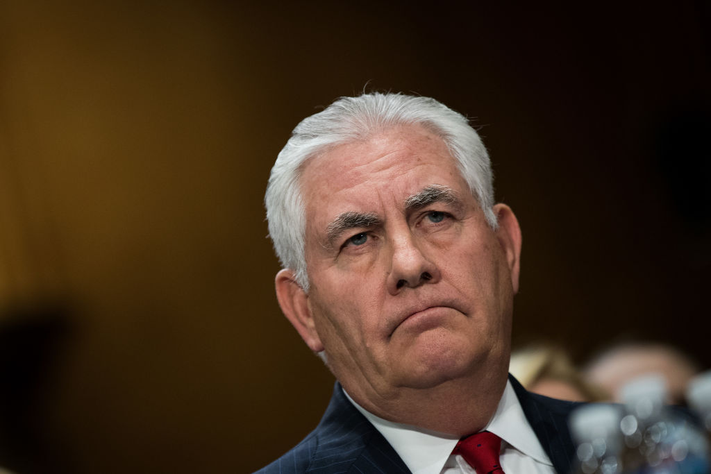 Tillerson And Mattis Testify At Senate Hearing On Authorization Of Use Of Force